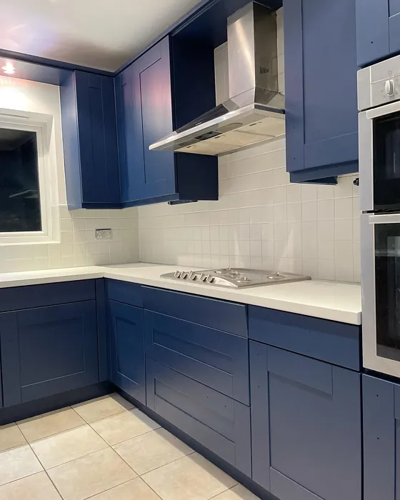 RAL 5003 kitchen cabinets 