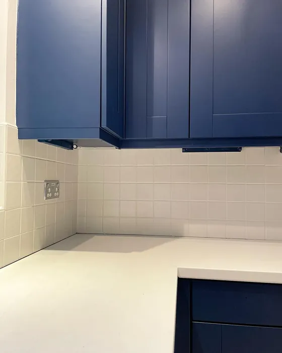 RAL 5003 kitchen cabinets inspiration