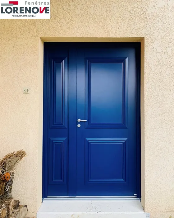  Sapphire blue front door 