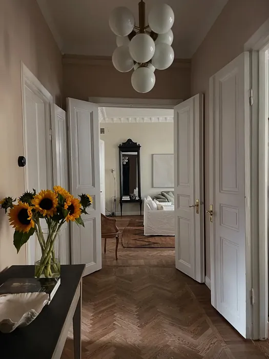 Farrow and Ball Scallop hallway paint