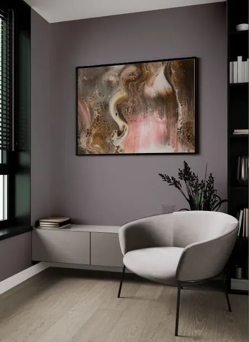 Sherwin Williams Sensuous Gray living room