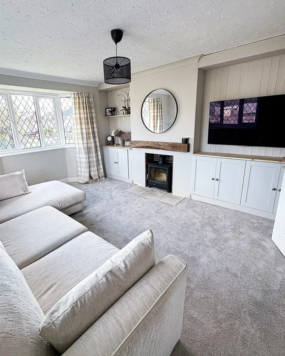 Dulux Knotted Twine living room makeover