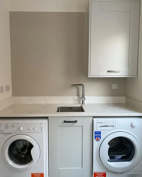 Dulux Knotted Twine laundry room 