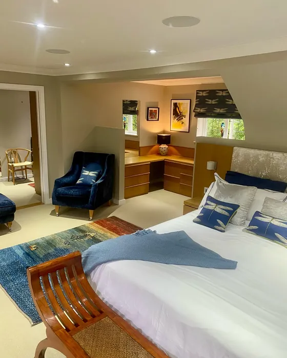 Dulux Shaded Stone bedroom interior