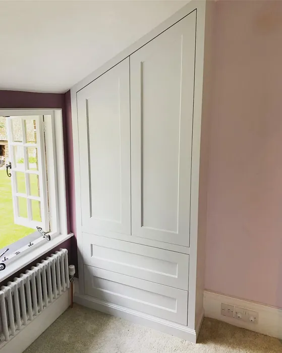Little Greene Shallows painted cabinets color