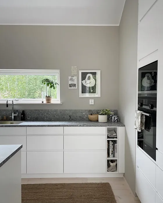 Jotun Sheer Grey kitchen color