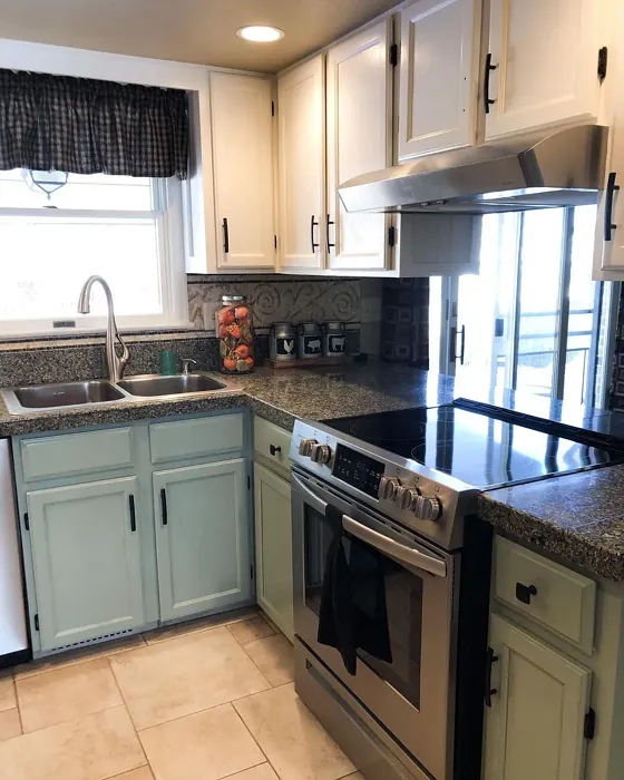 SW Creamy kitchen cabinets review
