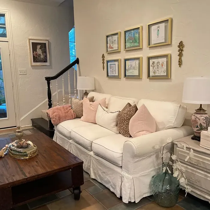 SW Creamy living room color