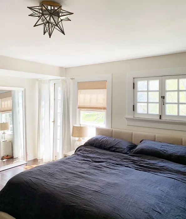 SW Shoji White bedroom color review