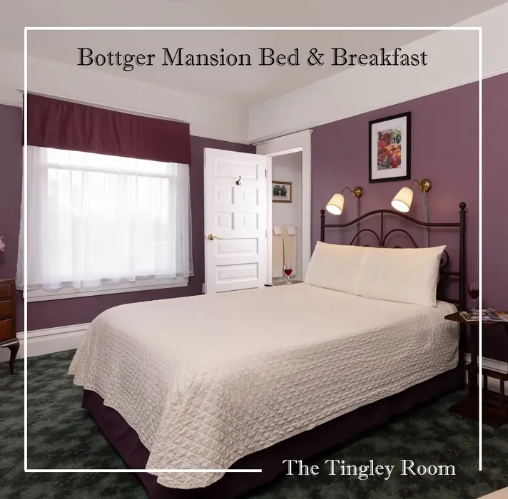 Behr Shy Violet bedroom paint