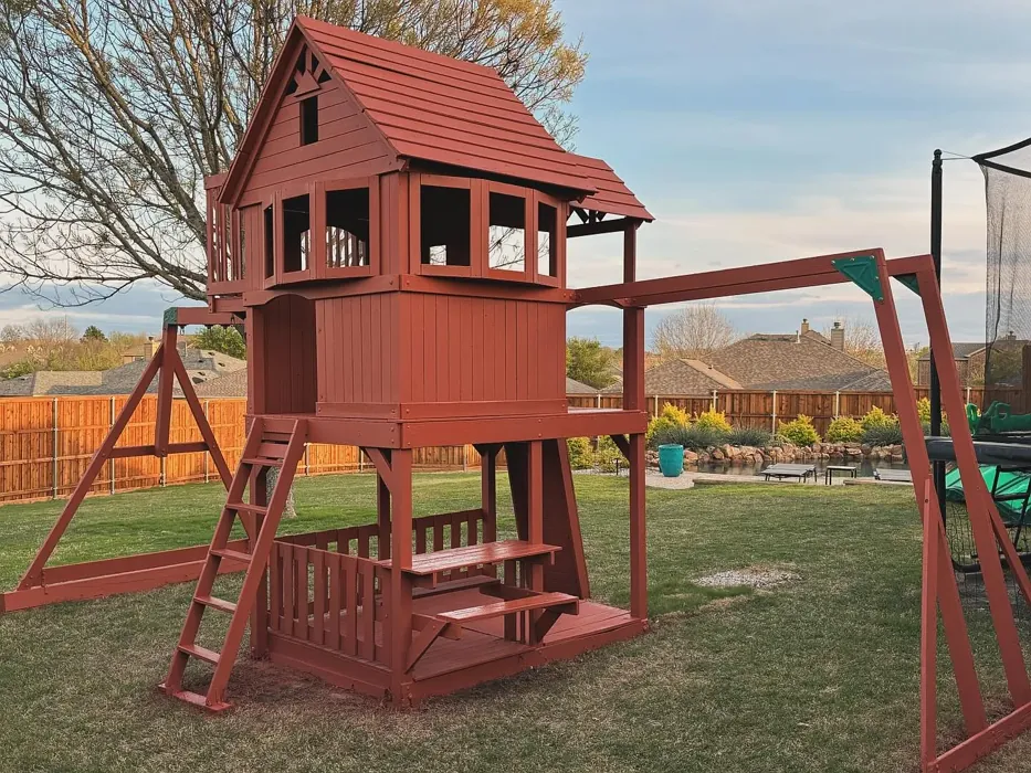 Sherwin Williams Sierra Redwood exterior paint