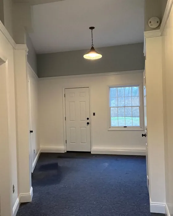 SW 7653 hallway color-block