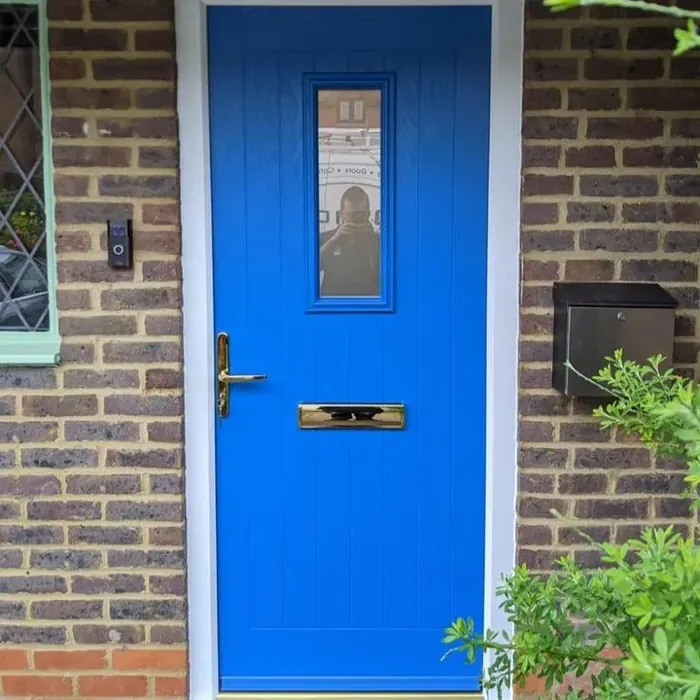 RAL Classic  Sky blue RAL 5015 front door