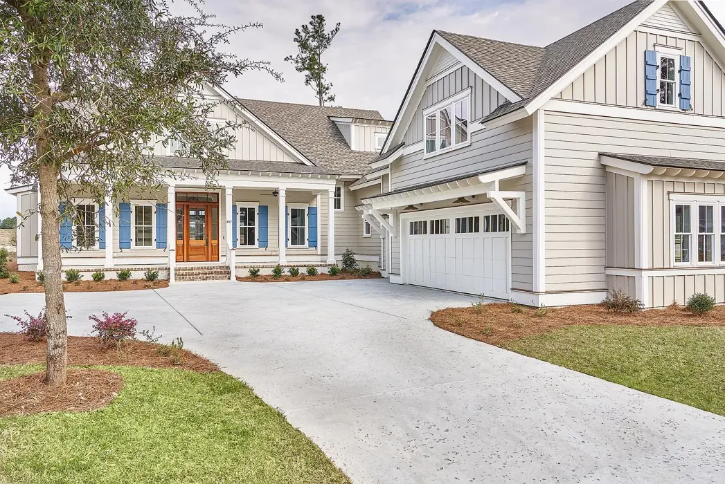 SW 1015 house exterior color review