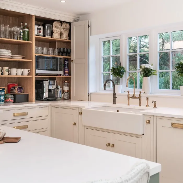 Farrow and Ball Slipper Satin kitchen cabinets paint review