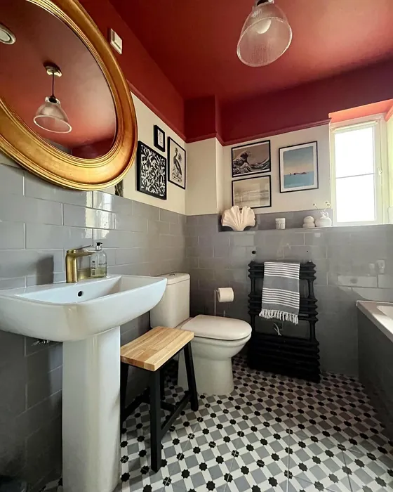 Farrow and Ball Slipper Satin bathroom paint review