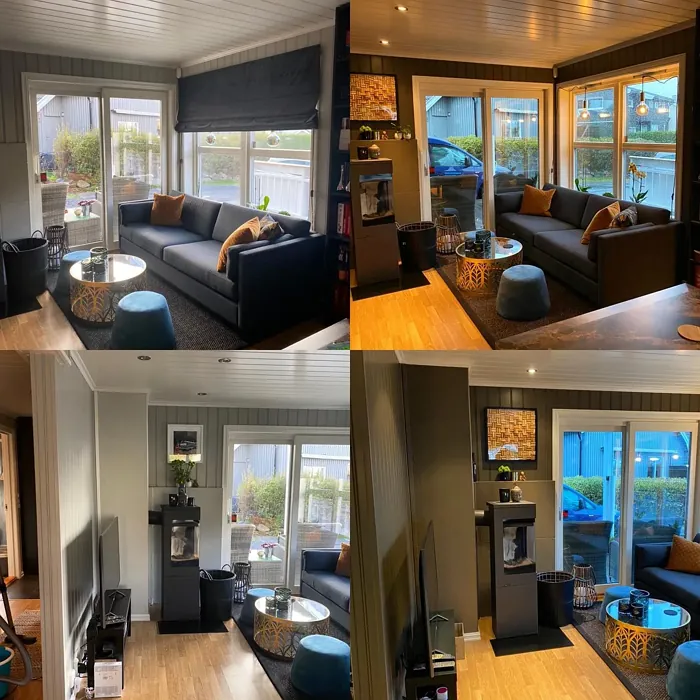 Jotun Smoked Oak living room makeover