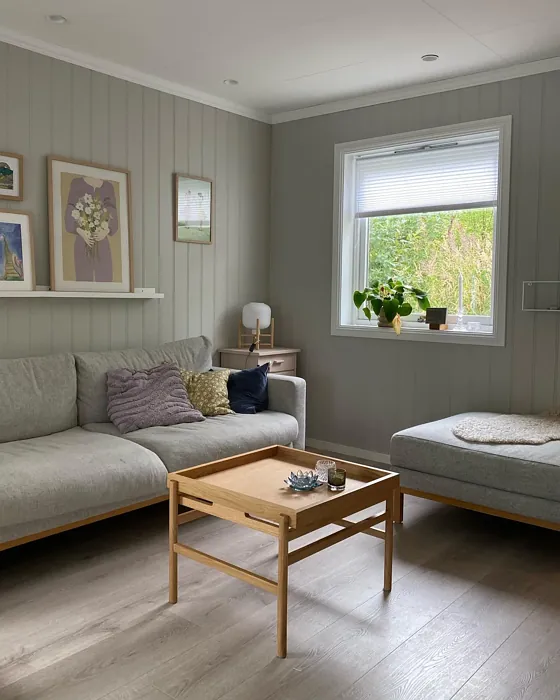 Smooth White scandinavian living room 