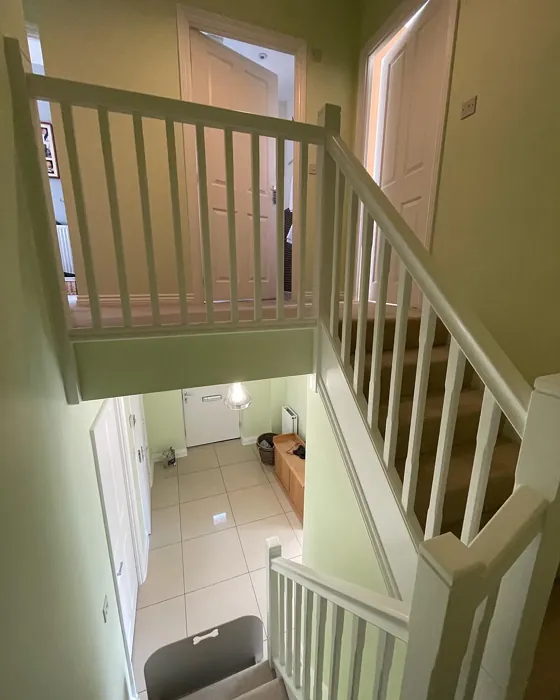 Dulux Soft Apple hallway review