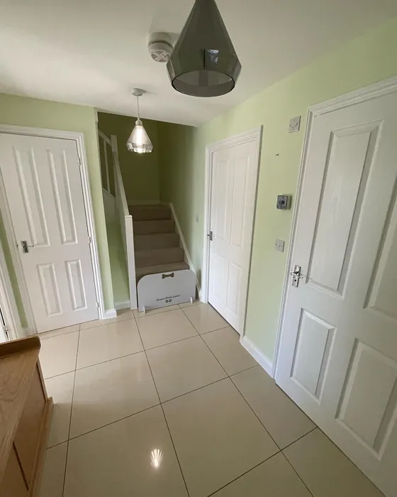 Dulux Soft Apple hallway 