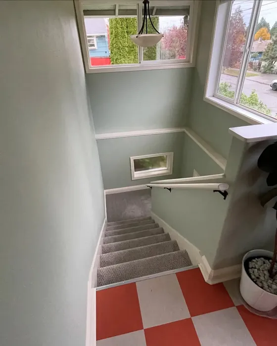 SW Softened Green stairs picture