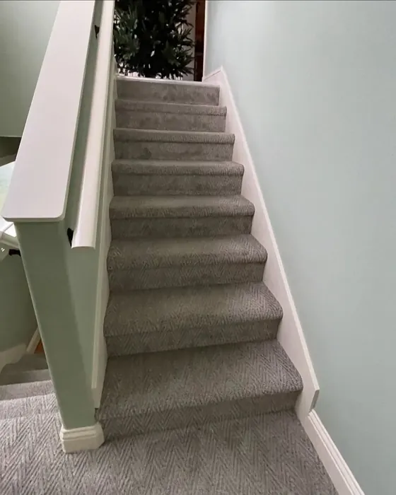 SW Softened Green stairs review