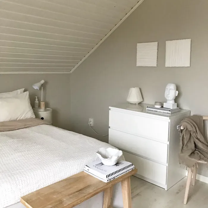 Jotun Space scandinavian bedroom interior idea