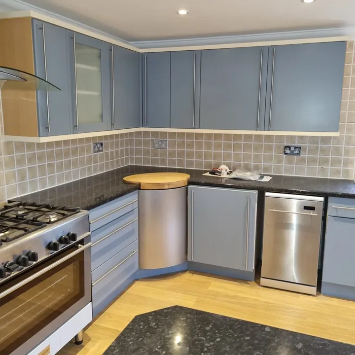 Dulux Steel Symphony 2 kitchen cabinets color