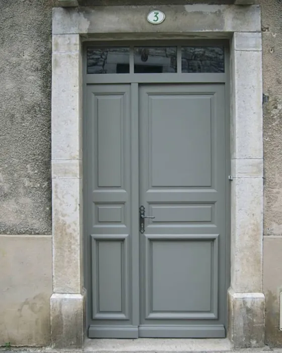 RAL Classic  Stone grey RAL 7030 front door