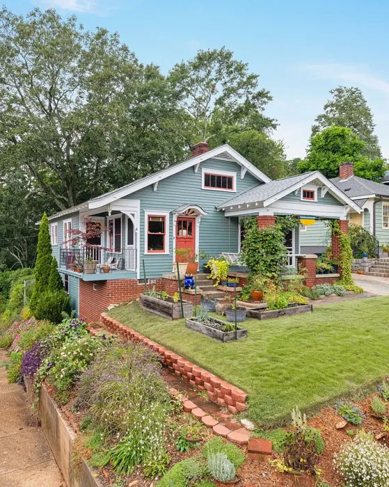 SW Studio Blue Green house exterior 