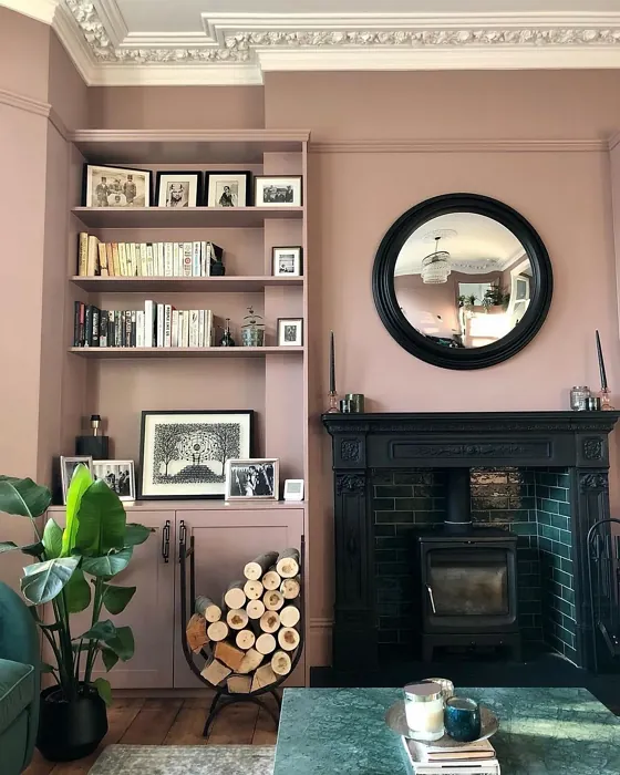 Sulking Room Pink living room color review