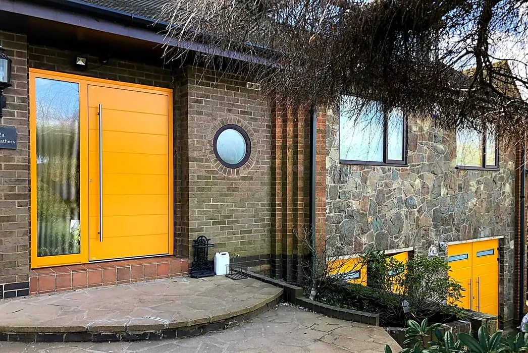 RAL 1037 front door color review