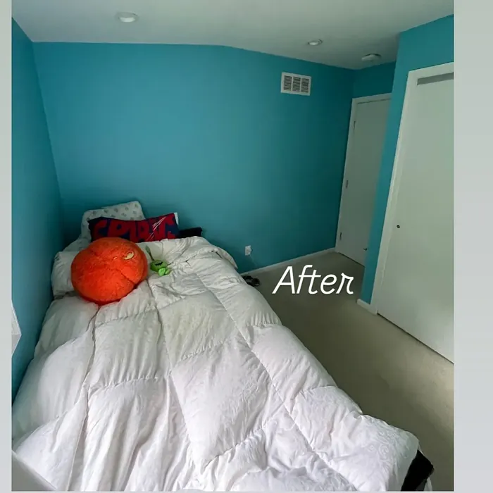 SW Surfin' bedroom paint review
