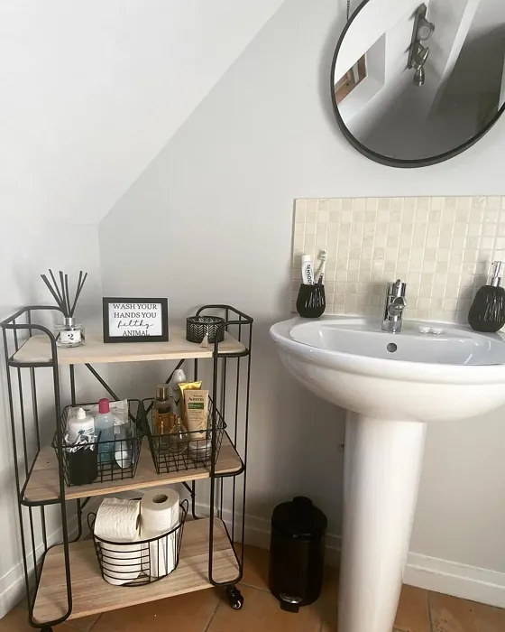 Dulux Swansdown bathroom color review