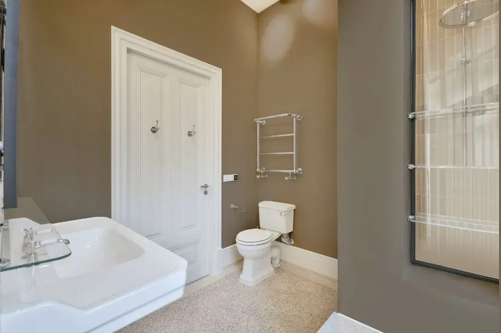 Sherwin Williams Tanglewood bathroom