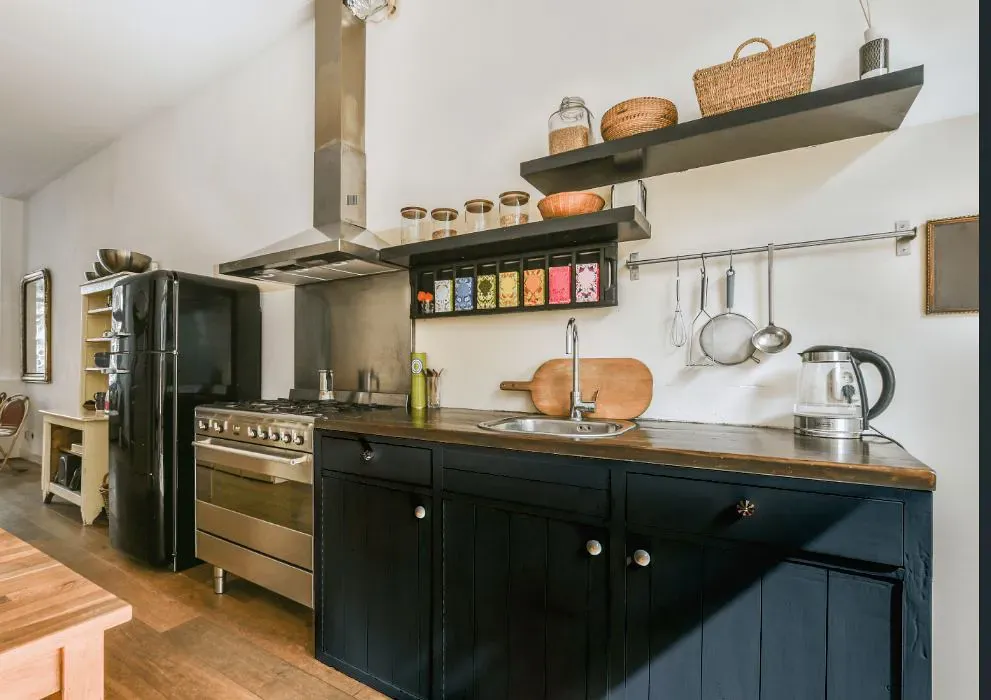 Sherwin Williams Tarragon kitchen cabinets