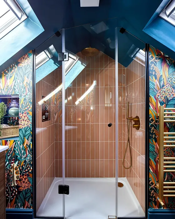 Dulux Teal Lux bathroom review