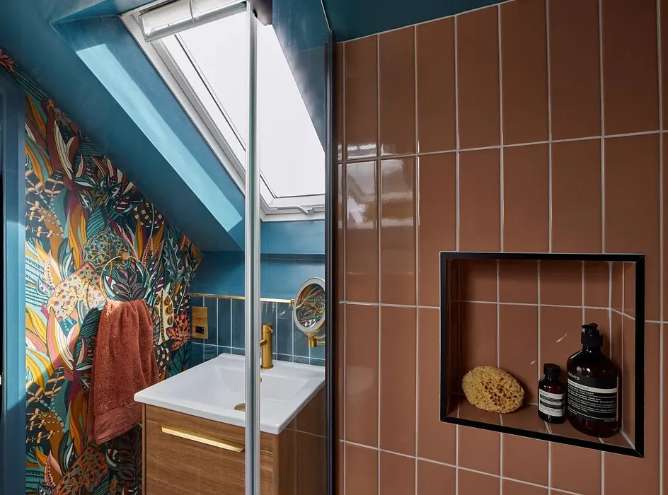 Dulux Teal Lux bathroom paint review