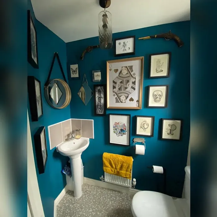 Blue Diamond 4 bathroom color review