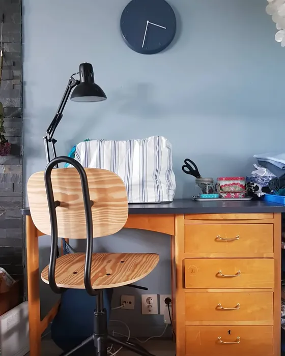 Jotun Teal Zen home office color review