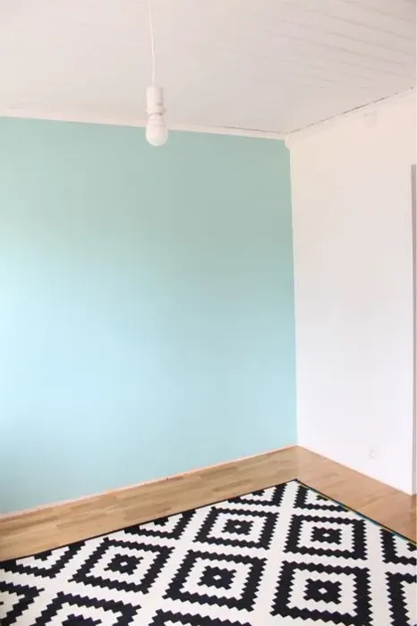Interior with paint color Tikkurila Tiffany X370