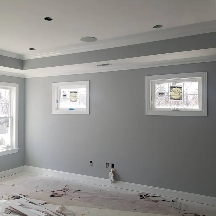 SW 7657 wall paint makeover