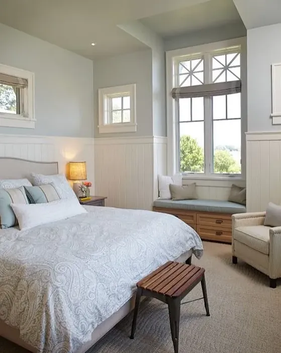 Sherwin Williams Topsail bedroom paint