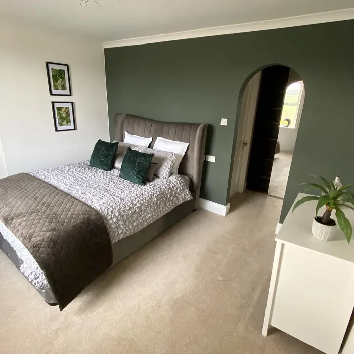 Dulux Trafalgar Grey bedroom paint review