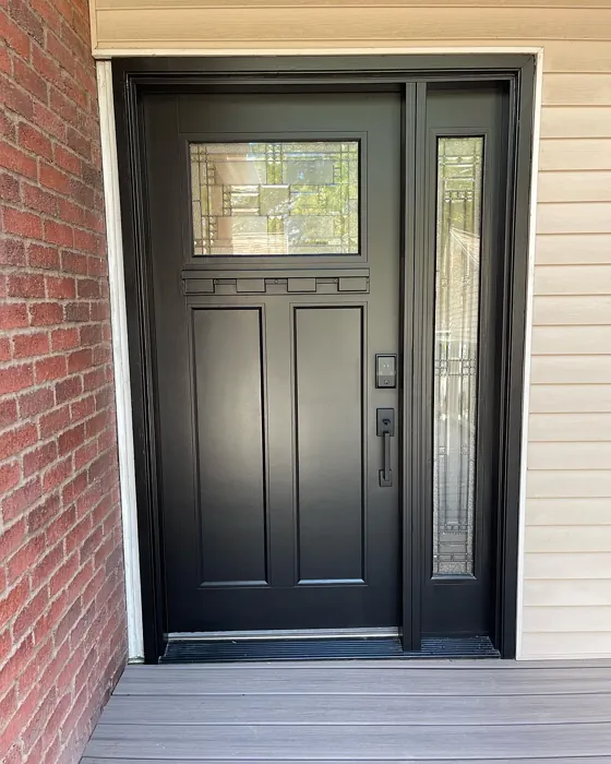 SW Tricorn Black front door color