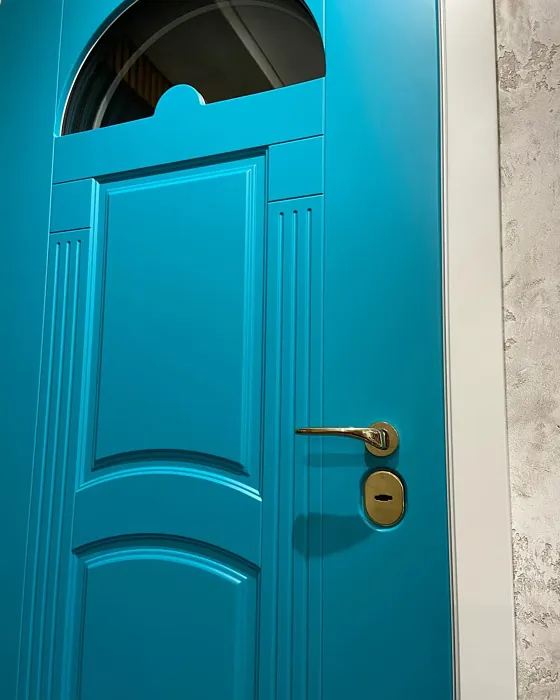 RAL Classic  Turquoise blue door paint