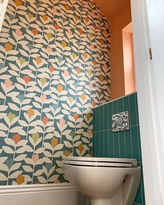 Dulux Tuscan Terracotta bathroom color