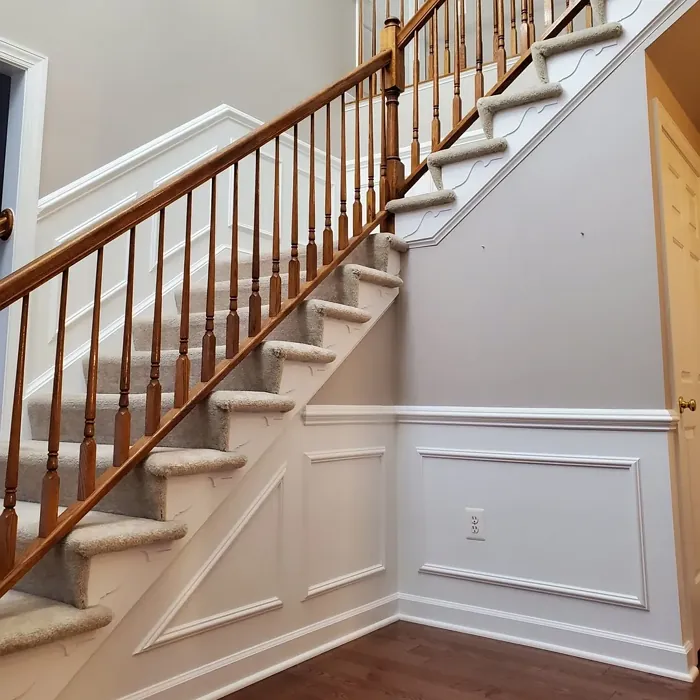 Sherwin Williams SW 0054 stairs paint