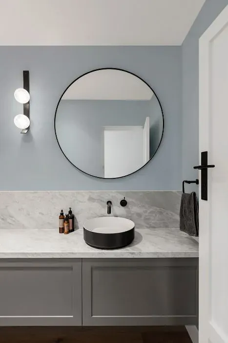 Sherwin Williams Upward minimalist bathroom