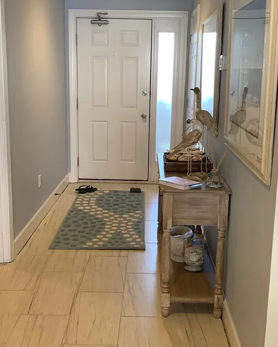 Sherwin Williams Upward hallway color review